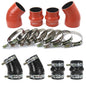 HPS High Temp Reinforced Silicone Intercooler Boot Kit 94-02 Dodge 5.9L Cummins