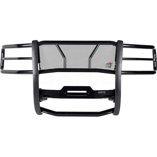 Westin HDX 3-Piece Black Winch Mount Grille Guard 19-24 Ram 2500/3500