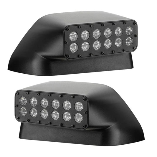 Oracle Lighting LED Off-Road Side Mirror Ditch Lights 17-25 Ford F250-F550 Super Duty
