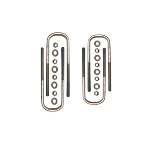ICON Vehicle Dynamics Front U-bolt Kit 99.5-04 Ford SuperDuty