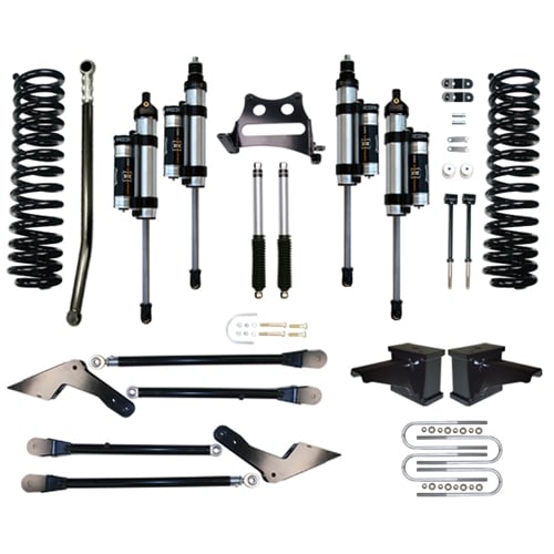 ICON K64503 4.5" Stage 4 System w/ OMEGA Shocks 05-07 Ford SuperDuty