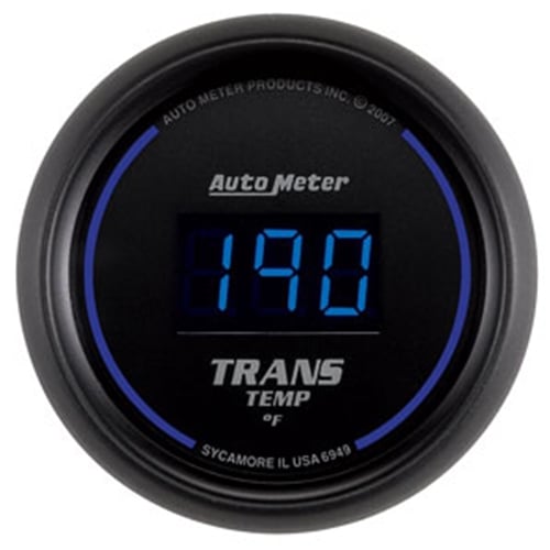 Auto Meter Cobalt Digital 0-300 deg. F Transmission Temp.