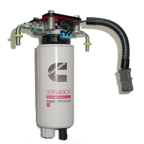 GDP MK-7 High Flow Fuel Filter (Heated) + Big Line Kit 98.5-02 Dodge 5.9L Cummins