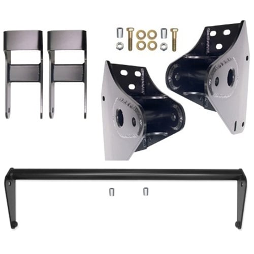 ICON Ford SuperDuty/Excursion 4.5" Hanger and Shackle Kit w/ Bash Bar 34000