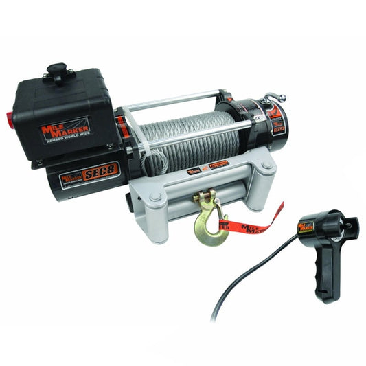 Mile Marker Tough Series Waterproof Electric Winches SEC8 8,000 LBS 77-50141W