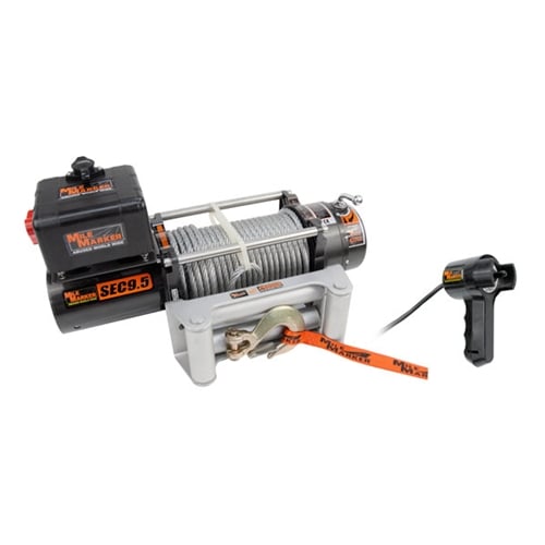 Mile Marker Tough Series Waterproof Electric Winches SEC9.5 9,500 LBS 76-50246BW