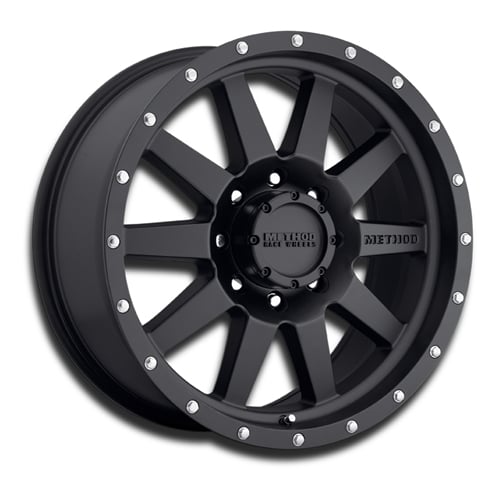 Method Race Wheels 301 | Standard 16" Street Wheel | 8x6.5 | Matte Black