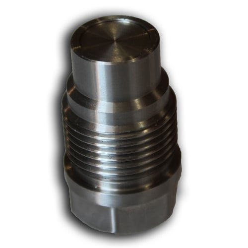 Industrial Injection Pressure Relief Valve Block Off 07.5-18 Dodge 6.7L Cummins / 04.5-10 GM Duramax