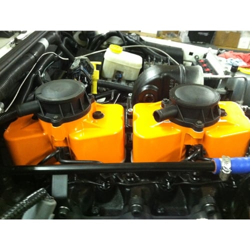 Cummins Dual Valve Cover with Built in Breather 89-98 Dodge 5.9L Cummins