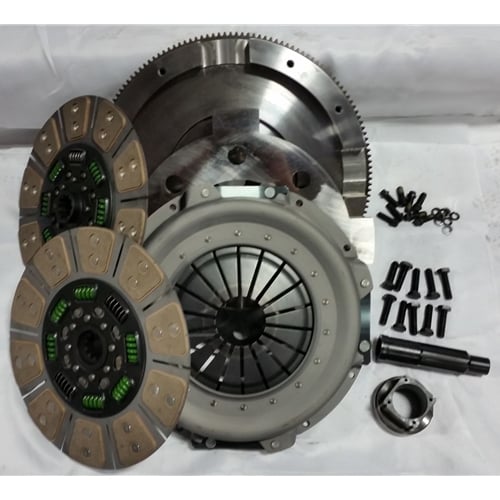 Valair Ford ZF6 Manual Transmission Spring Hub Dual Disc Clutch 03-10 Powerstroke NMU60DDS