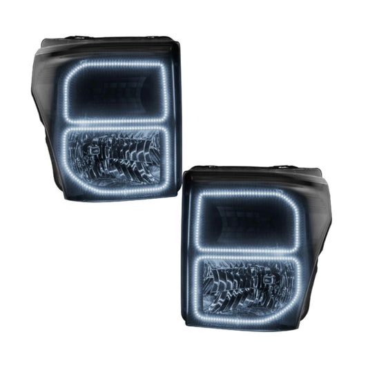 Oracle Lighting Pre-Assembled Black Headlights 11-16 Ford F-250/F-350 Super Duty