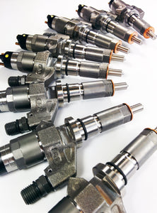 Chevy Duramax 01-04 LB7 Brand New Injector Set 45 Percent Over 75hp Dynomite Diesel