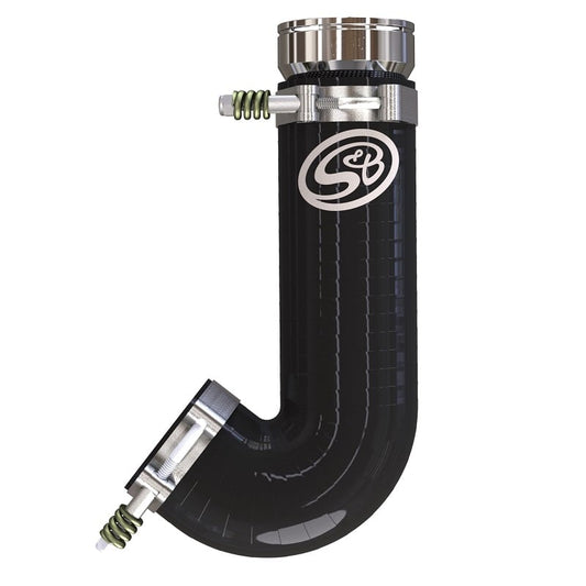 S&B Resonator Delete Hot Side Intercooler Pipe 20-25 GM 3.0L Duramax LM2/LZ0