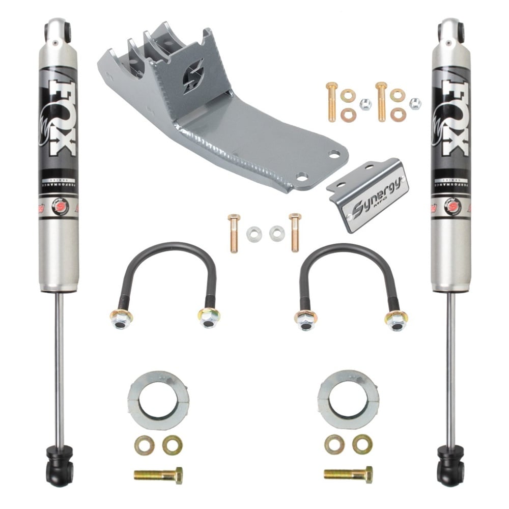 Synergy Manufacturing Dual Steering Stabilizer Kit 05-25 Ford F250/F350