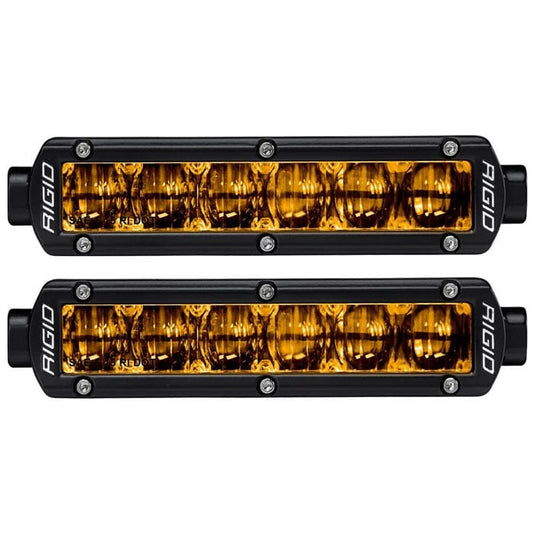 Rigid Industries SR-Series Pro DOT/SAE 6" Fog Light Pair - Selective Yellow