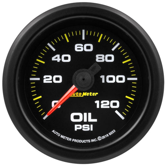 Auto Meter 2-1/16" Extreme Environment Oil Pressure Gauge 0-120 PSI