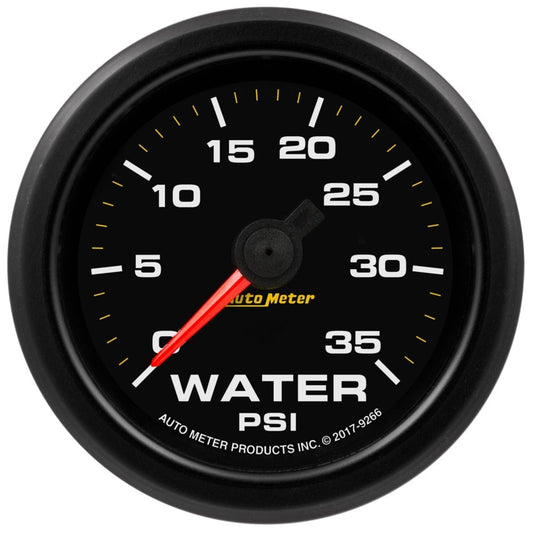 Auto Meter 2-1/16" Extreme Environment Water Pressure Gauge 0-35 PSI