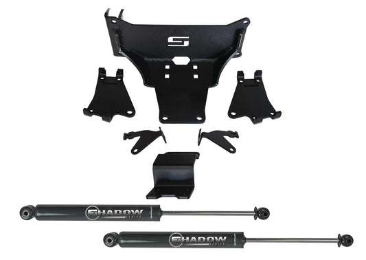 RealTruck SuperLift Dual Steering Stabilizer Kit 23-24 Ford F-250/F-350 Superduty