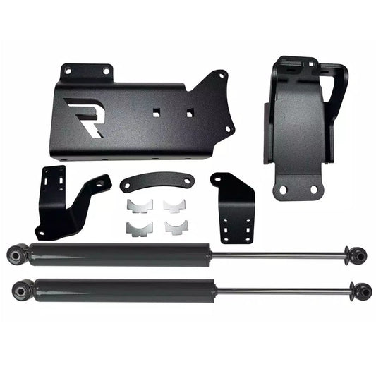 RealTruck SuperLift Dual Steering Stabilizer Kit 14-25 Ram 2500 | 13-25 Ram 3500