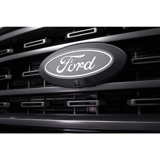 Putco Luminix White LED Oval Light Up Grille Emblem | With Camera | 20-22 Ford Superduty