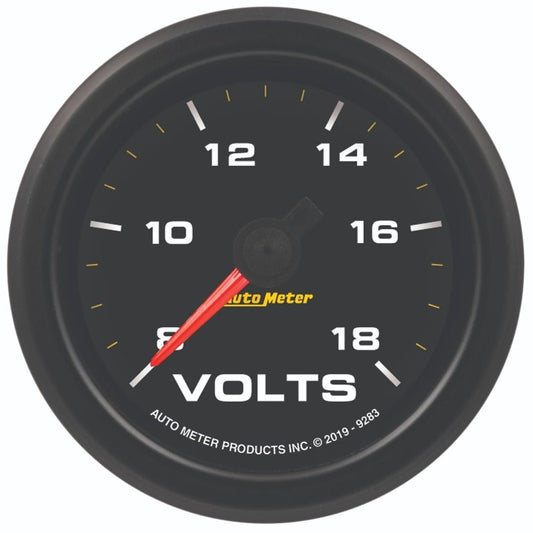 Auto Meter 2-1/16" Extreme Environment Voltmeter Gauge 8-18V