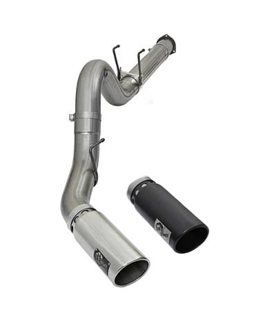 AFE Large Bore HD 4" Stainless Steel DPF Back Exhaust Kit 18-20 Ford F-150 3.0L Powerstroke