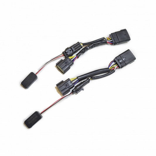 Alpharex Stock LED Headlights To Alpharex Projector Headlights Converters 19-23 Ram 2500