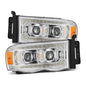 Alpharex LUXX-Series LED Projector Headlights 03-05 Dodge Ram 2500 / 3500