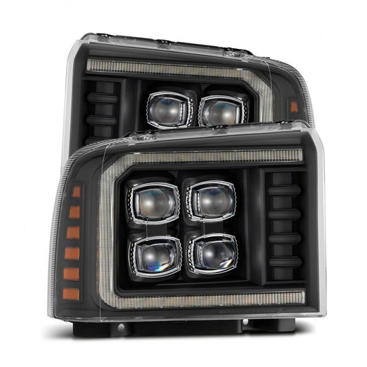 Alpharex NOVA-Series LED Projector Headlights 05-07 Ford F-250 / F-350