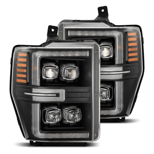 Alpharex NOVA-Series LED Projector Headlights 08-10 Ford F-250 / F-350