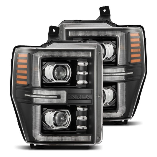 Alpharex LUXX-Series LED Projector Headlights 08-10 Ford F-250 / F-350
