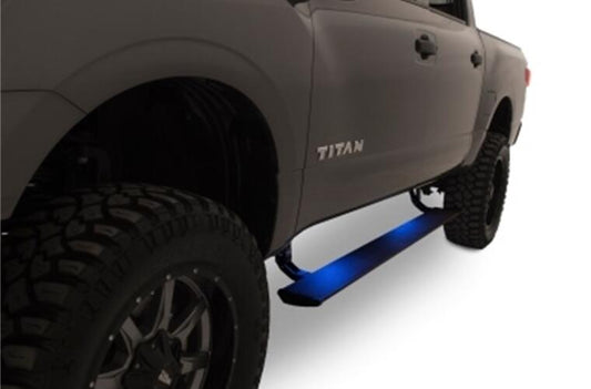 AMP Research Powerstep Running Board 16-19 Nissan 5.0L Titan XD Cummins