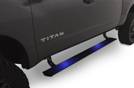 AMP Research Powerstep Plug-N-Play 16-17 Nissan 5.0L Titan XD Cummins