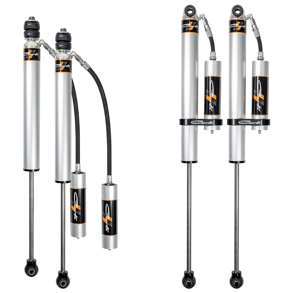 Carli Suspension Backcountry 2.0 Remote Reservoir Shocks Front and Rear 2.5/3.5" Lift 05-24 Ford F-250/F-350