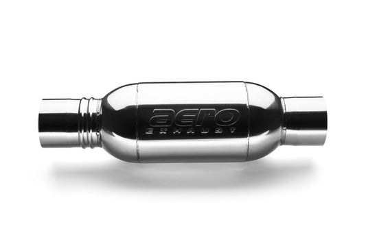 Aeroturbine Non-Resonated 3.5" In x 3.5" Out Muffler 3535