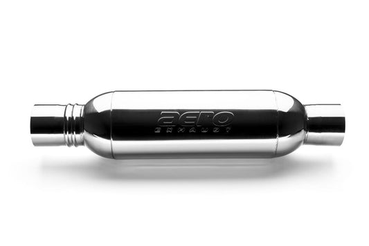 Aeroturbine Resonated 3.5" In x 3.5" Out Muffler 3535XL