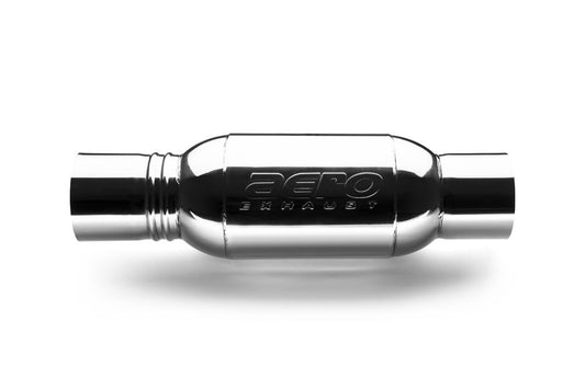 Aeroturbine Non-Resonated 4.0" In x 4.0" Out Muffler 4040