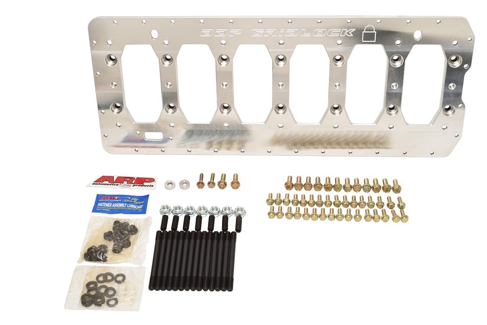 Beans Diesel Billet Aluminum Gridlock Girdle Kit 03-18 Dodge 5.9L / 6.7L Cummins