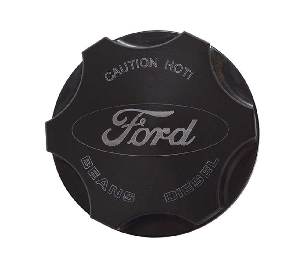 Beans Diesel Anodized Push On Radiator Cap Cover 94-22 Ford Powerstroke