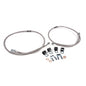 BDS Suspension Front Stainless Braided Brake Line Set 14-23 Ram 2500 / 13-23 Ram 3500