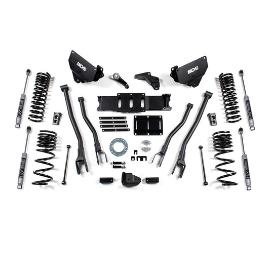 BDS Suspension 6" 4-Link Lift Kit 14-18 Ram 6.7L Cummins 2500 4WD