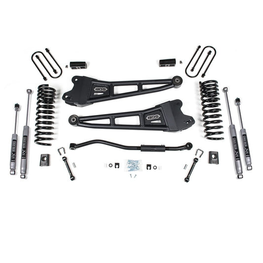 BDS Suspension 3" Lift Kit with Radius Arm 13-18 Ram 6.7L Cummins 3500
