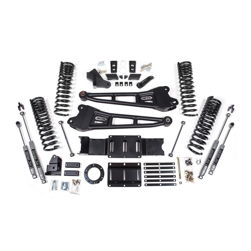 BDS Suspension 6" Radius Arm Lift Kit 19-24 Ram 6.7L Cummins 2500