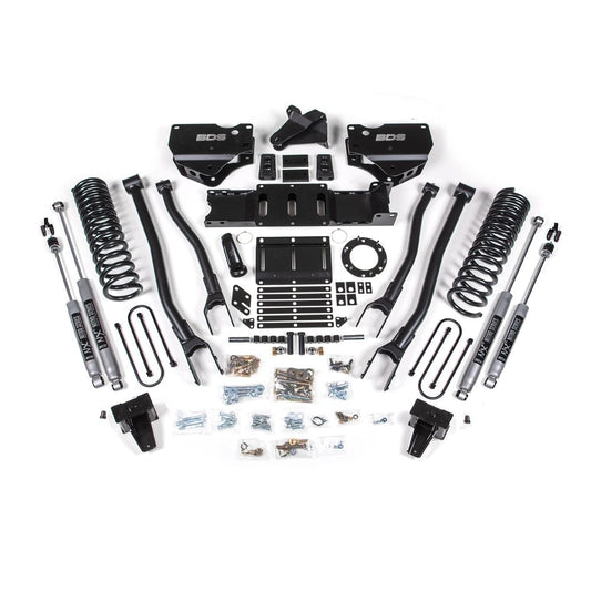 BDS Suspension 6" 4-Link Lift Kit 19-24 Ram 6.7L Cummins 3500