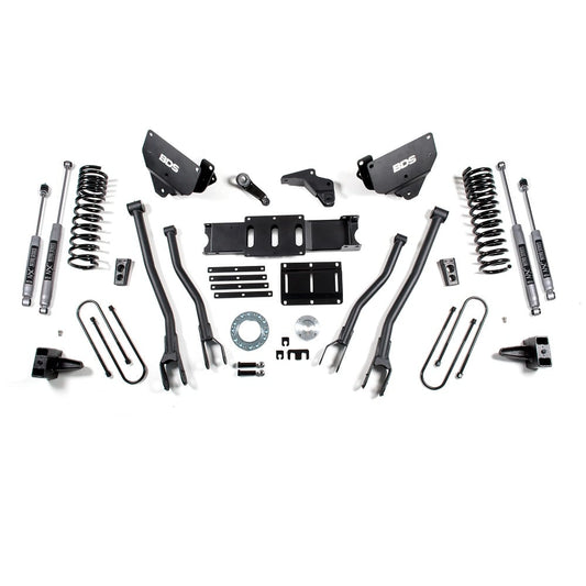 BDS Suspension 6" 4-Link Lift Kit 13-18 Ram 6.7L Cummins 3500 4WD
