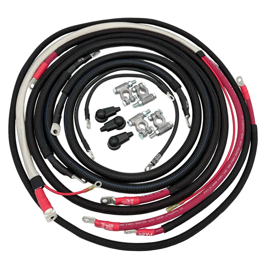 Big 7 Kits Battery Cable Kit 90-21 Ford F250/F350 7.3L / 6.0L / 6.4L / 6.7L PowerStroke