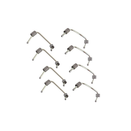 Grizzly Fuel Injector Lines All Cylinders A & B (8ct.) 11-19 Ford 6.7L Powerstroke