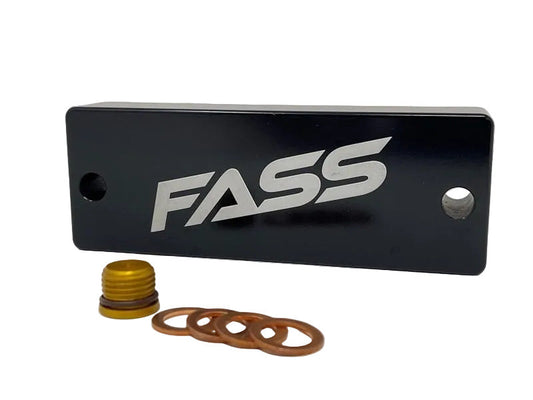 FASS Factory Fuel Filter Housing Delete 10-18 Ram 6.7L Cummins