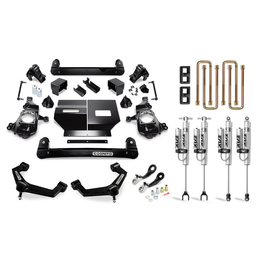 Cognito 4" Performance Lift Package with Fox Shocks 20-25 GM 6.6L Duramax