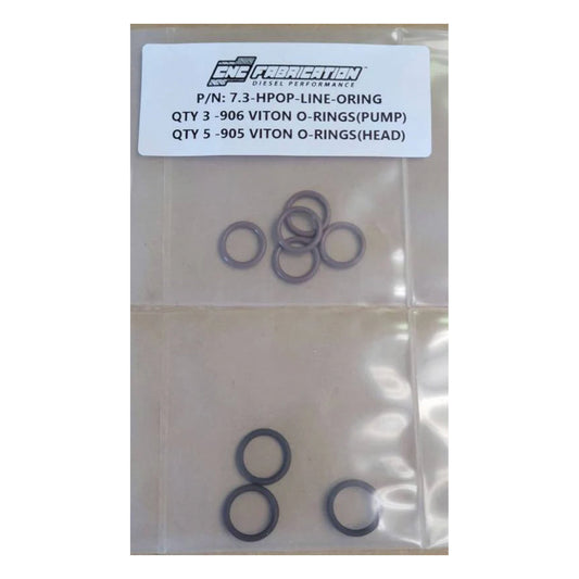 CNC Fab HPOP Line O-Ring Kit 94-03 Ford 7.3L Powerstroke